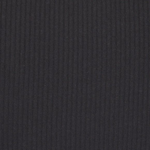 SKIMS COTTON RIB LONG CAMI DRESS NWT NEW XS SOOT Black - Picture 4 of 7